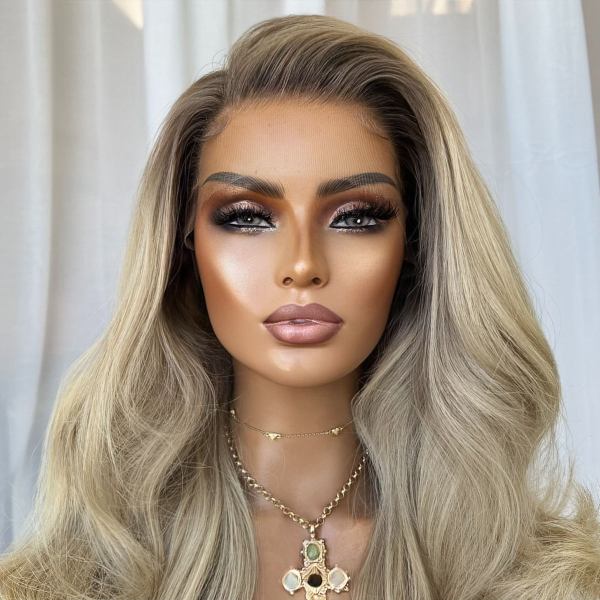 ASHLIE | HD FULL LACE STRETCH CAP | S-M