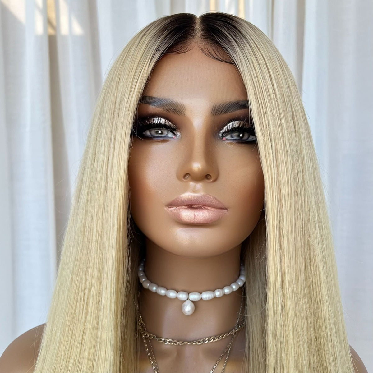 YEEZY GOLD | HD FULL LACE STRETCH CAP | S-M | MADE TO ORDER