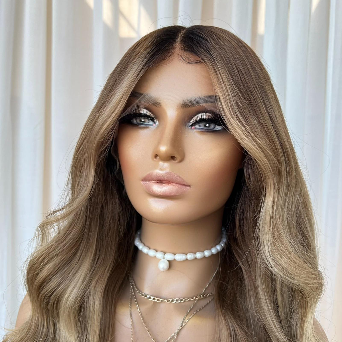 KING KYLIE GOLD | HD FULL LACE STRETCH CAP | M-L