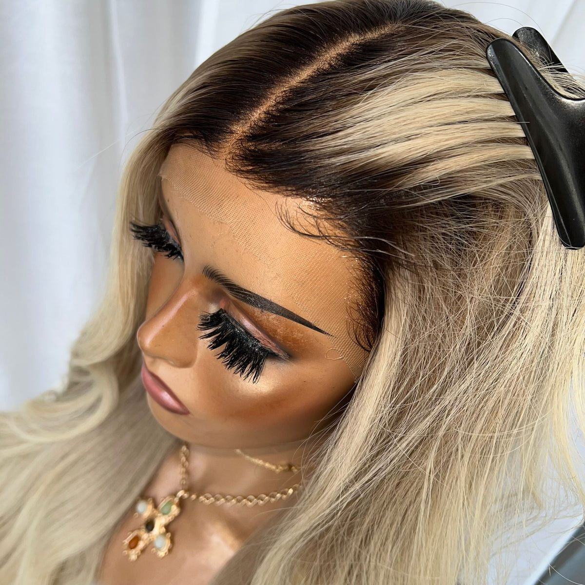 BEYONCÉ | HD FULL LACE STRETCH CAP | S-M