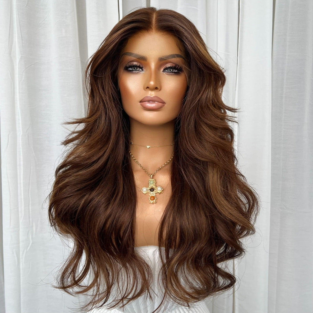 LALA | HD FULL LACE STRETCH CAP | S-M