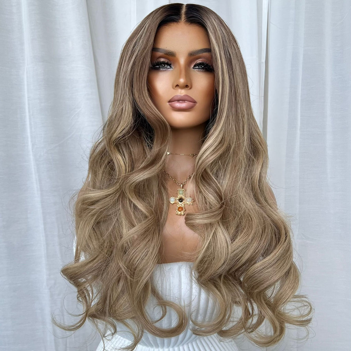 JESSICA BURCIAGA | HD FULL LACE STRETCH CAP | S-M