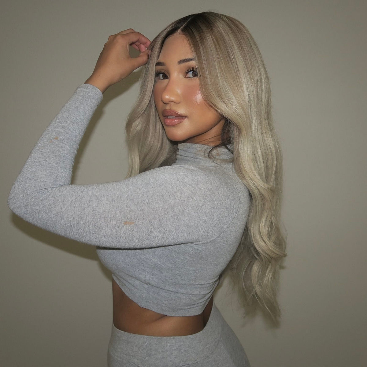 DAISY BLONDE | FULL LACE STRETCH CAP