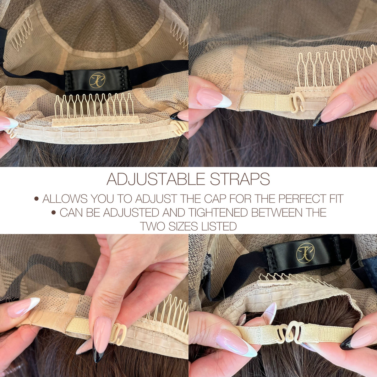 STASSI | FULL LACE STRETCH CAP | M-L