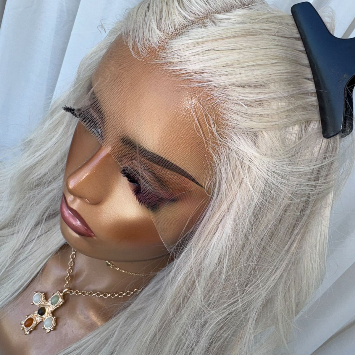 KING KYLIE PLATINUM | HD FULL LACE STRETCH CAP | XS-S | MADE TO ORDER