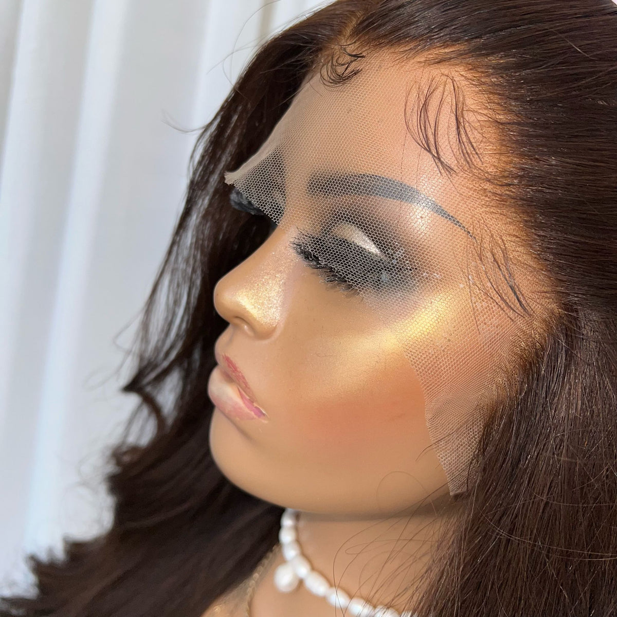 KING KYLIE DARK BROWN | HD FULL LACE STRETCH CAP | CUSTOM MADE