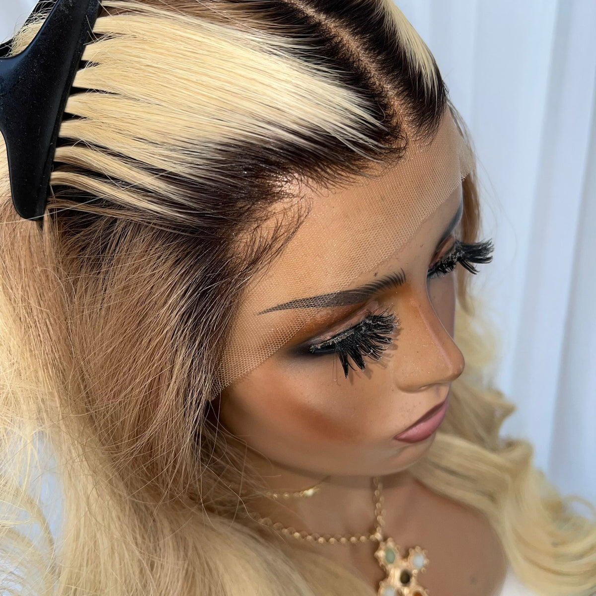 MOCHINO | HD FULL LACE STRETCH CAP | XS-S