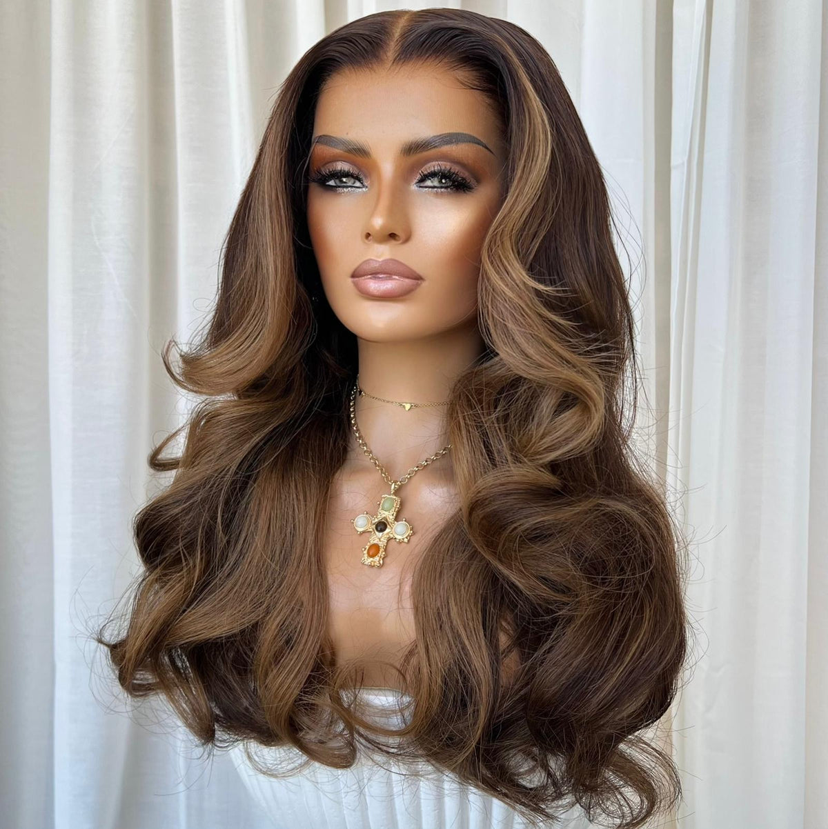 ADRIANA | HD FULL LACE STRETCH CAP