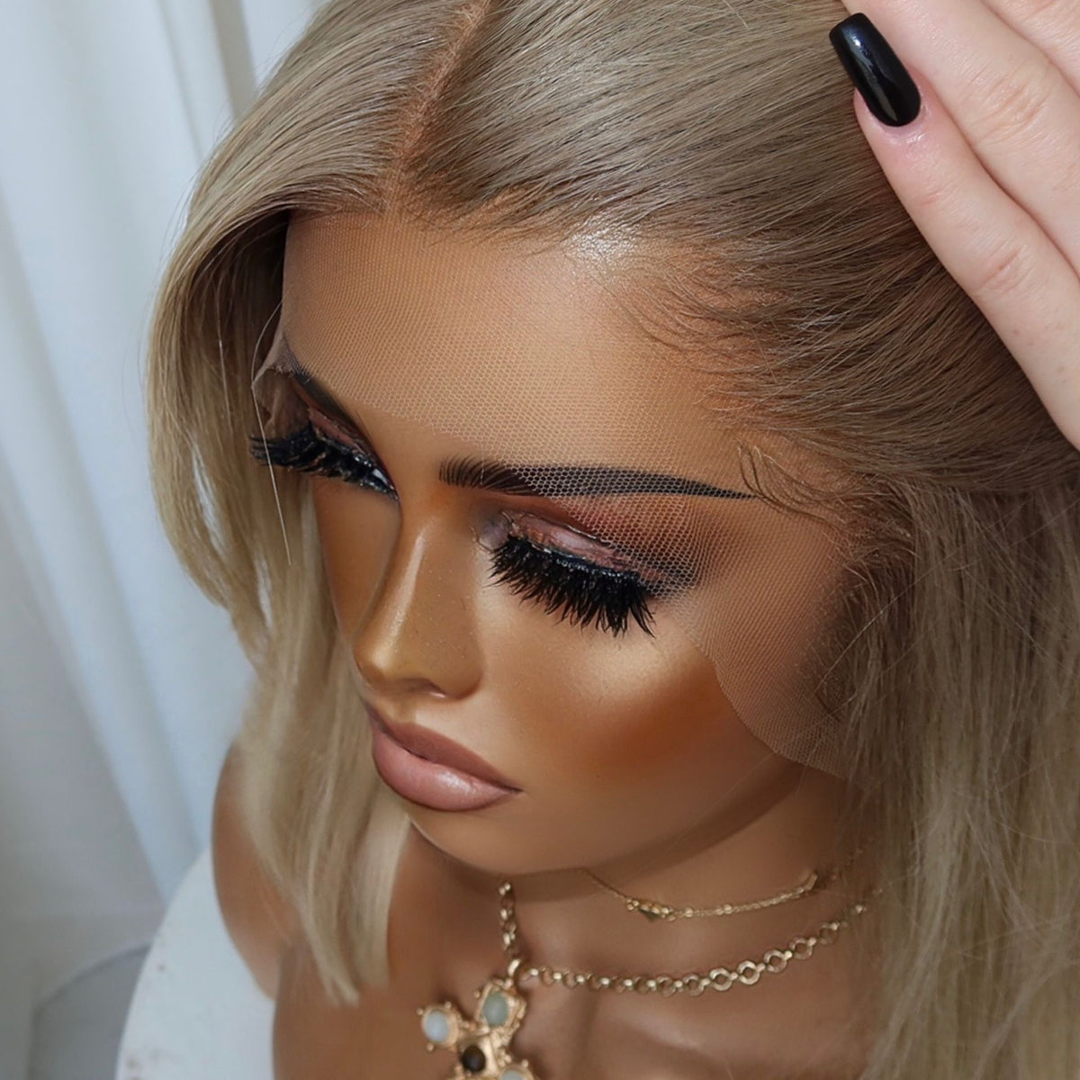 ASHLIE | HD FULL LACE STRETCH CAP