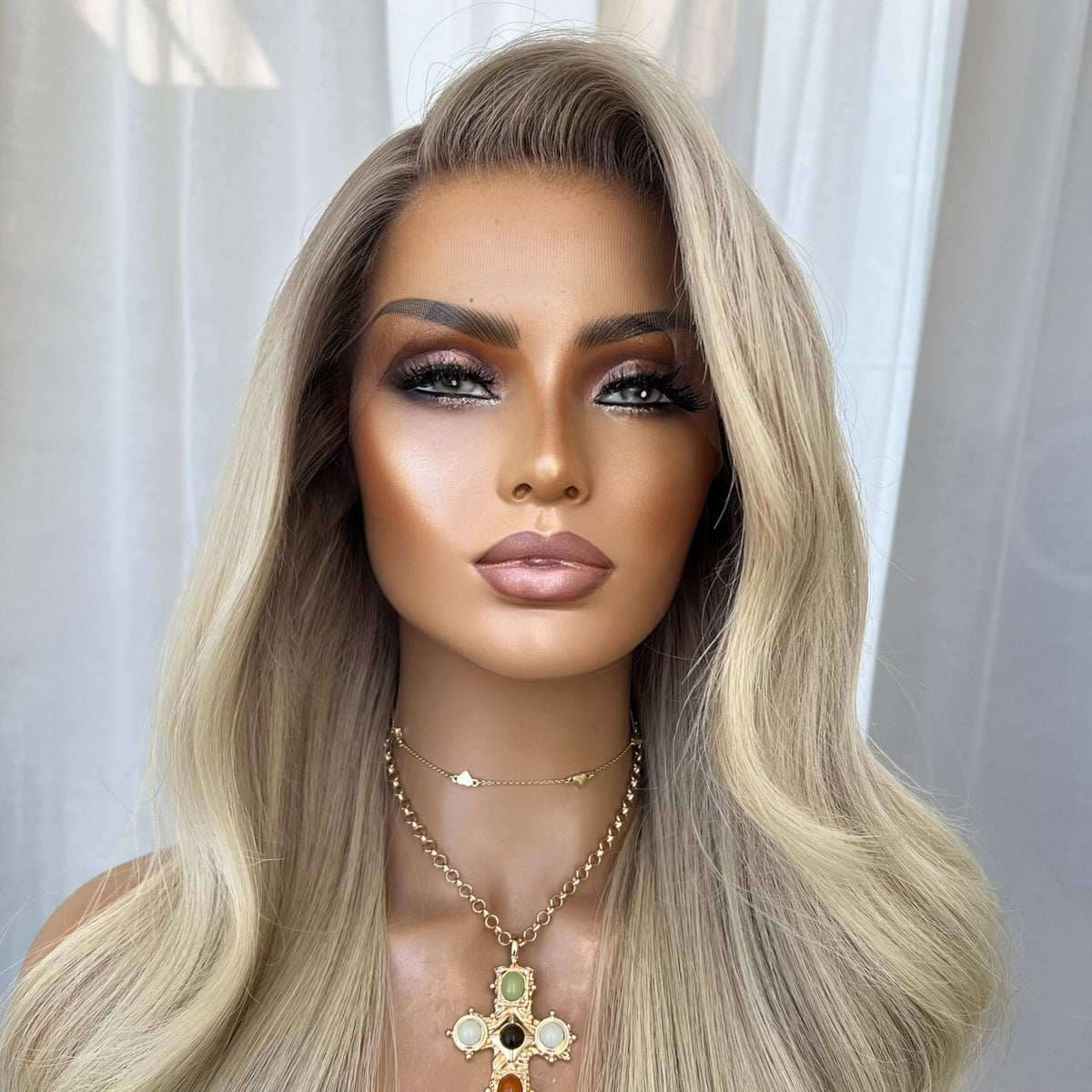 ASHLIE | HD FULL LACE STRETCH CAP | S-M