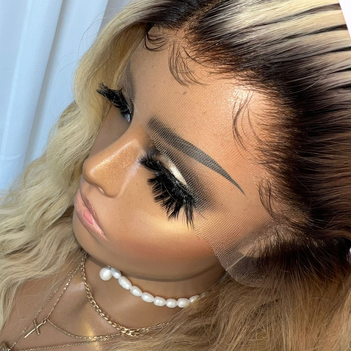 MOCHINO | HD FULL LACE STRETCH CAP | S-M | MADE TO ORDER