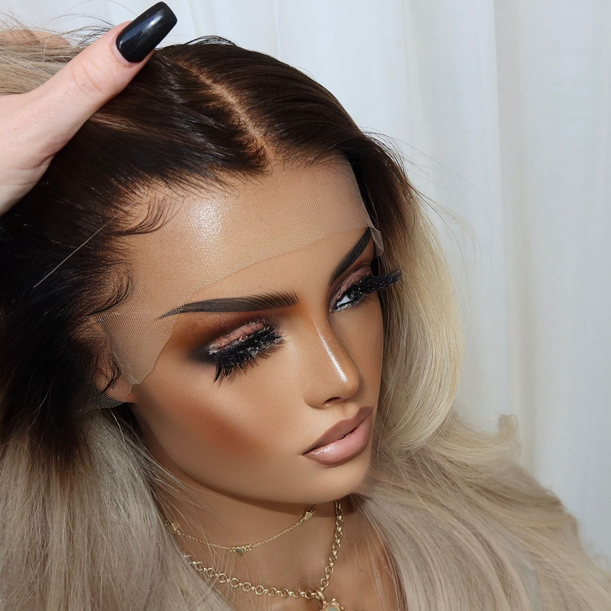 YEEZY PLATINUM | HD FULL LACE STRETCH CAP