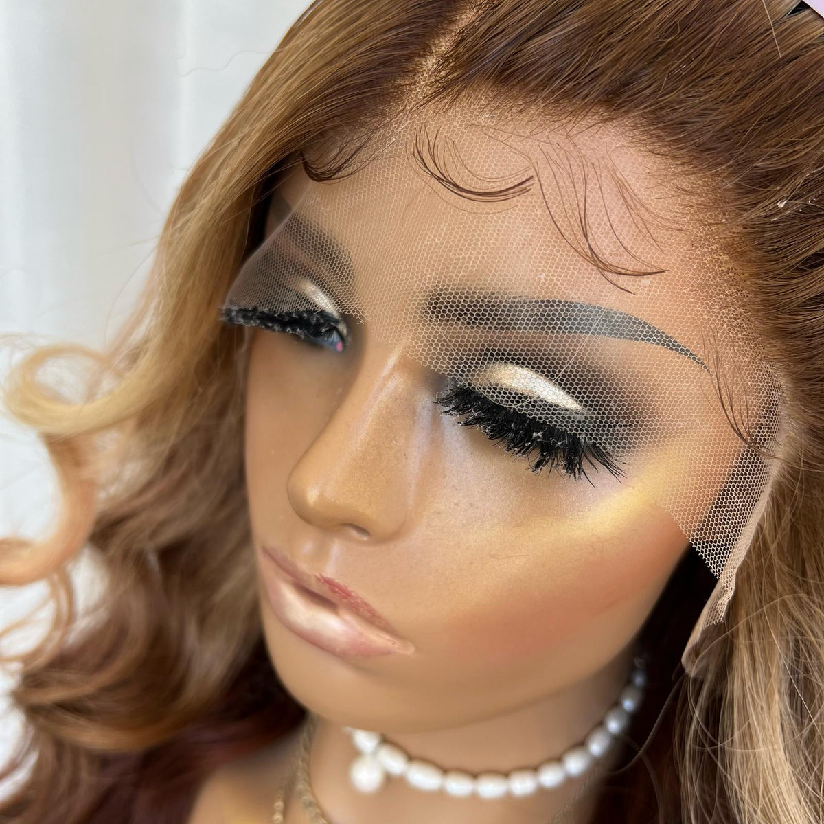 JAMIE | HD FULL LACE STRETCH CAP | M-L