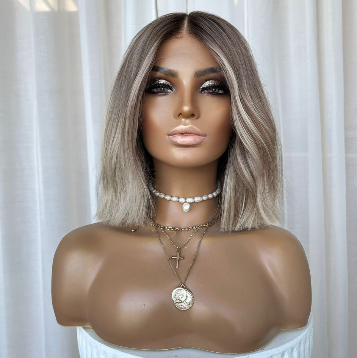 LARELL | FULL LACE STRETCH CAP | MADE TO ORDER