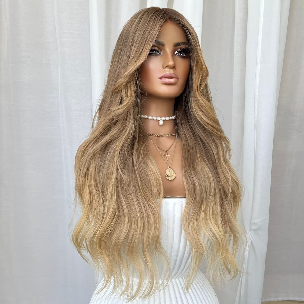 ROSIE | HD FULL LACE STRETCH CAP | S-M