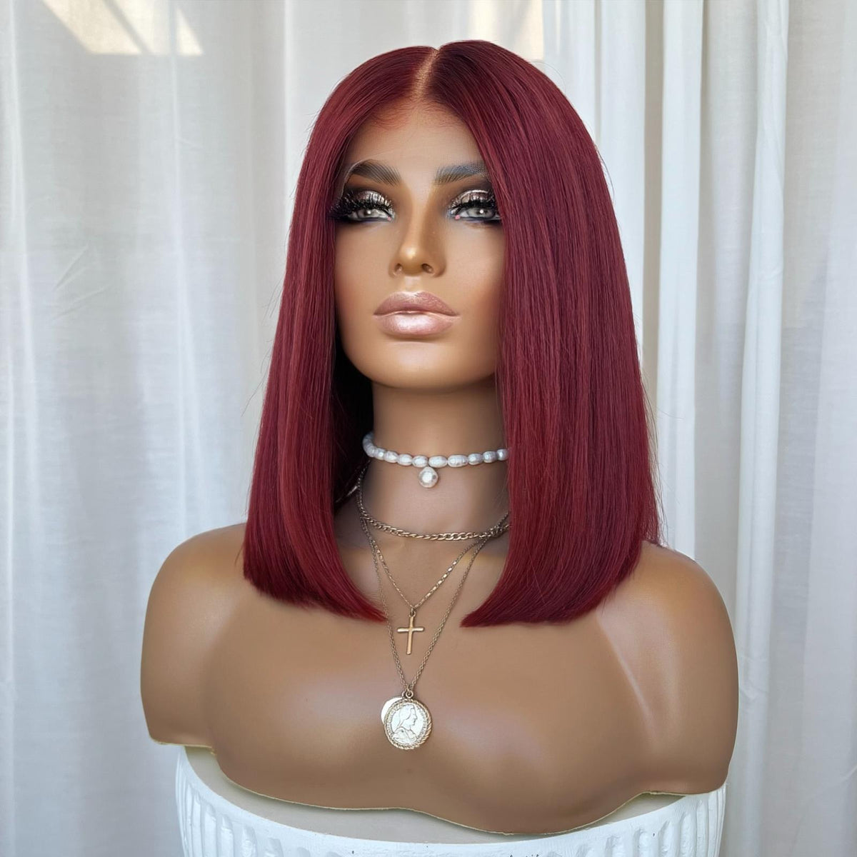 SICILY | FULL LACE STRETCH CAP | M-L