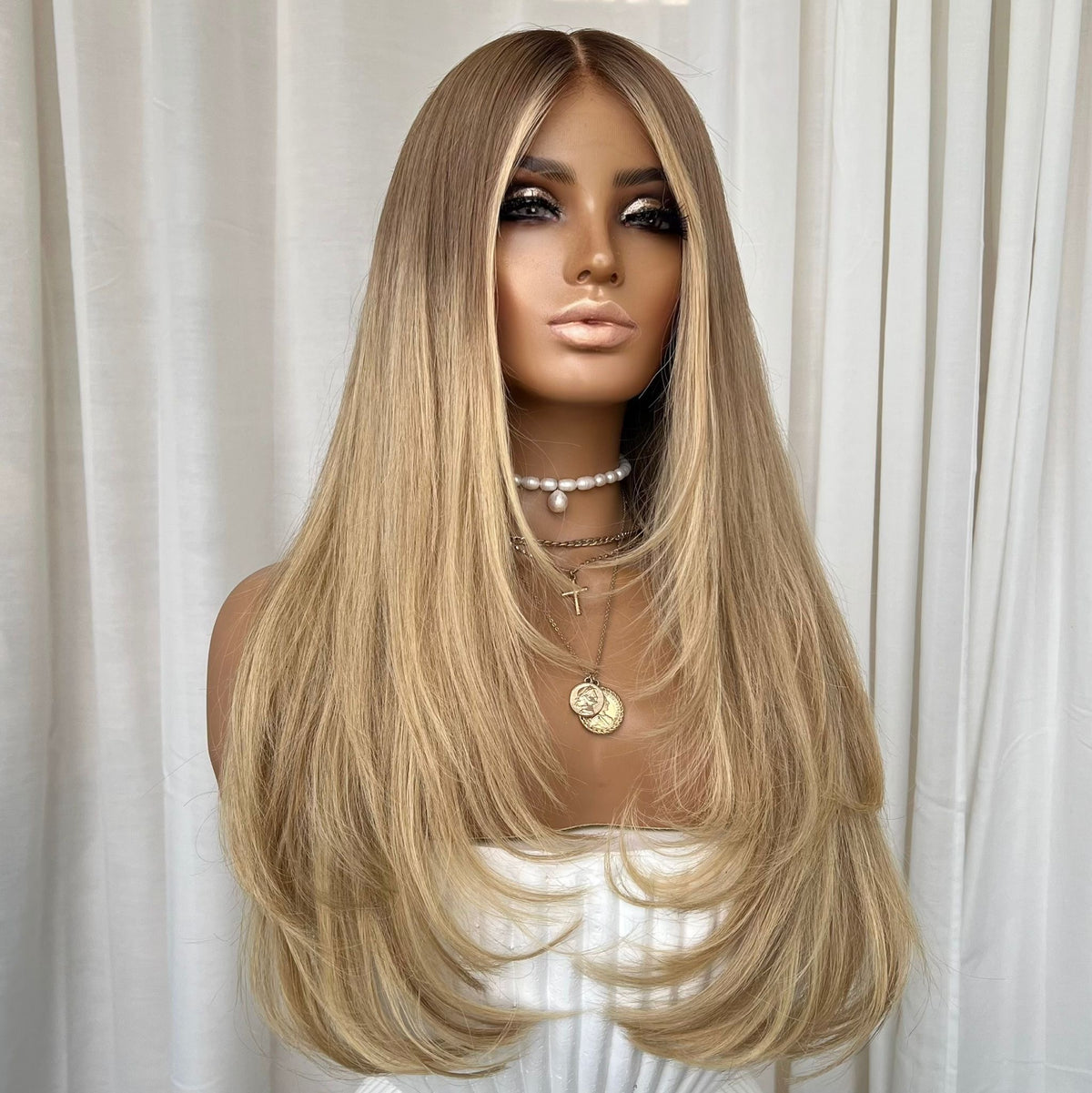 CAPRI | HD FULL LACE STRETCH CAP | S-M | MADE TO ORDER