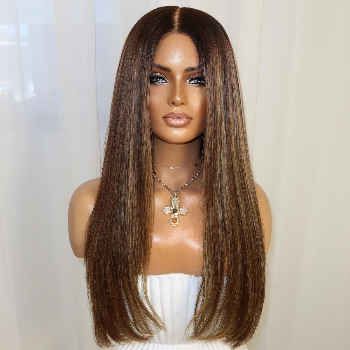 NATALIA | HD FULL LACE STRETCH CAP | CUSTOM MADE