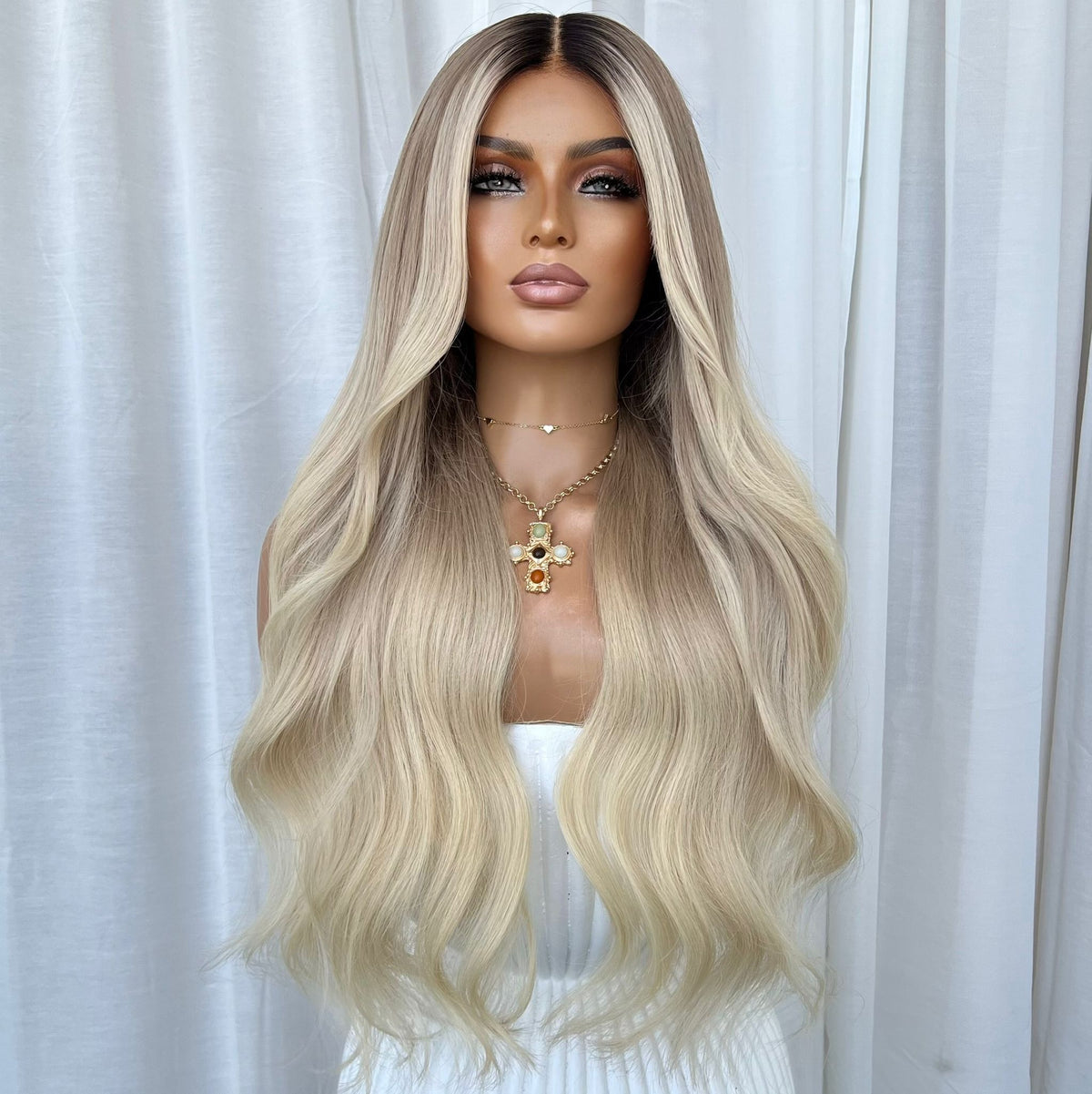 BEYONCÉ | HD FULL LACE STRETCH CAP | S-M