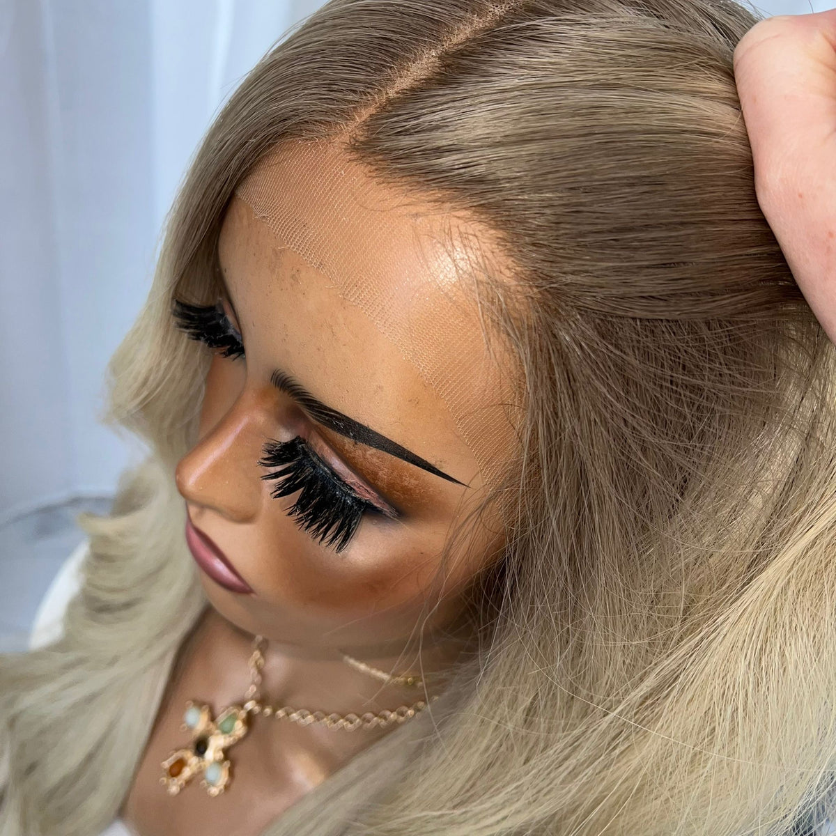 ASHLIE | HD FULL LACE STRETCH CAP | S-M