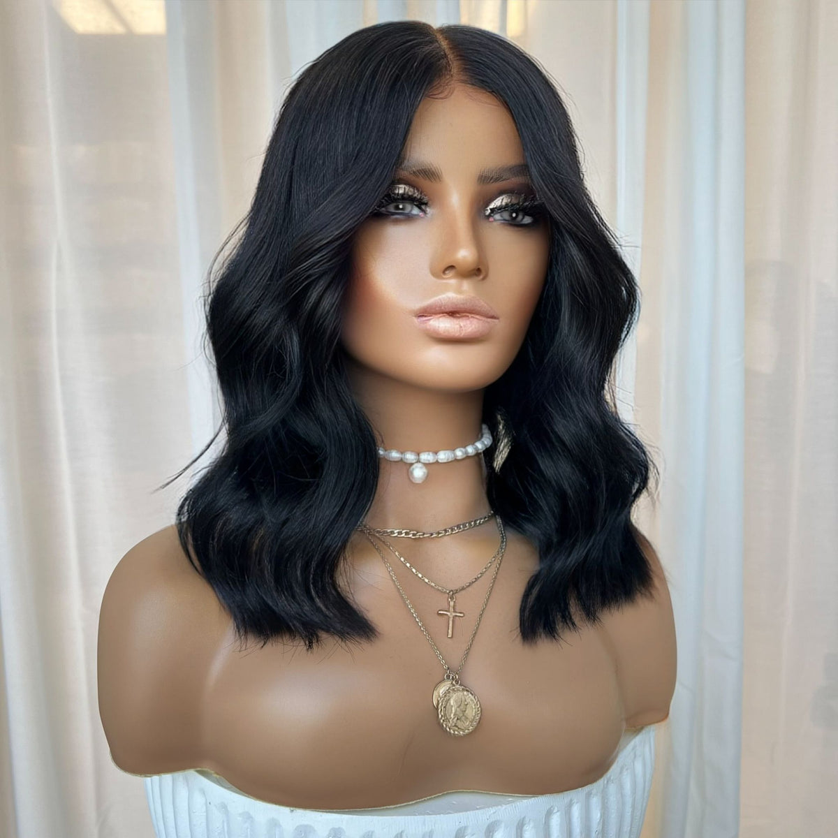 JESSA ROSE BLACK | HD LACE FRONT | XS-S