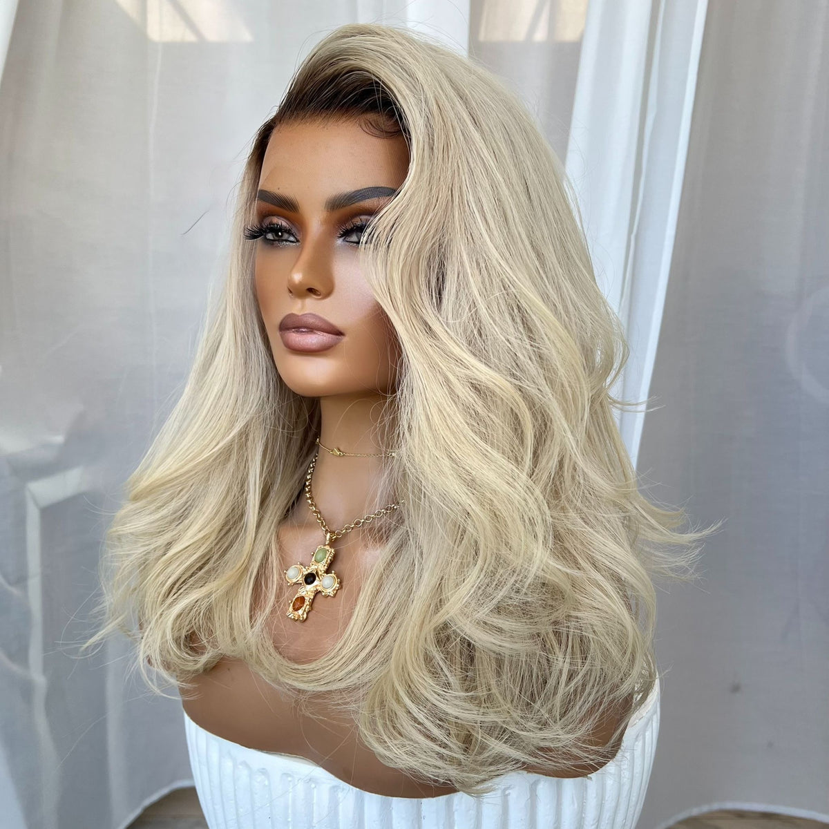 LILLY | HD FULL LACE STRETCH CAP | S-M