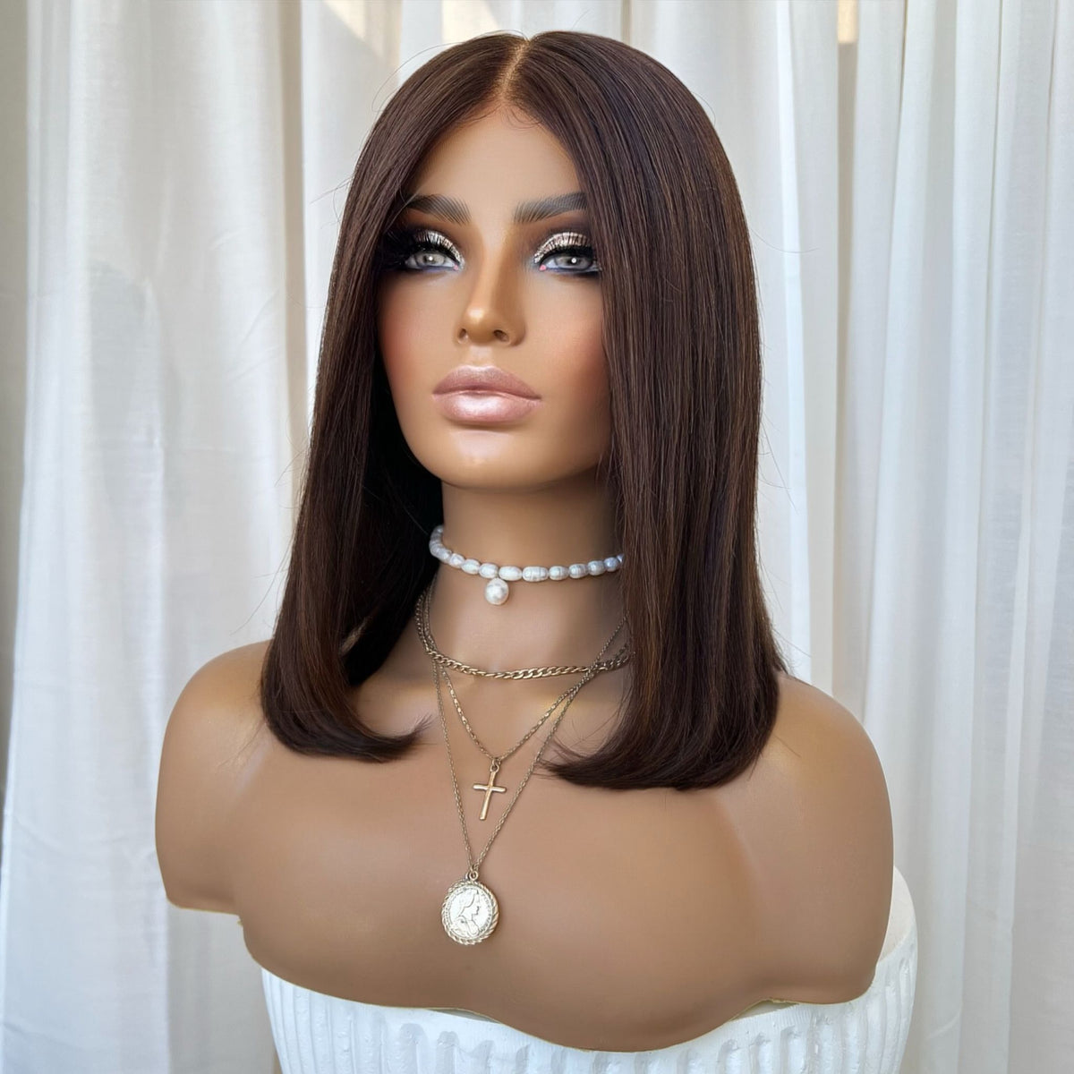 KING KYLIE DARK BROWN | HD LACE FRONT | XS-S