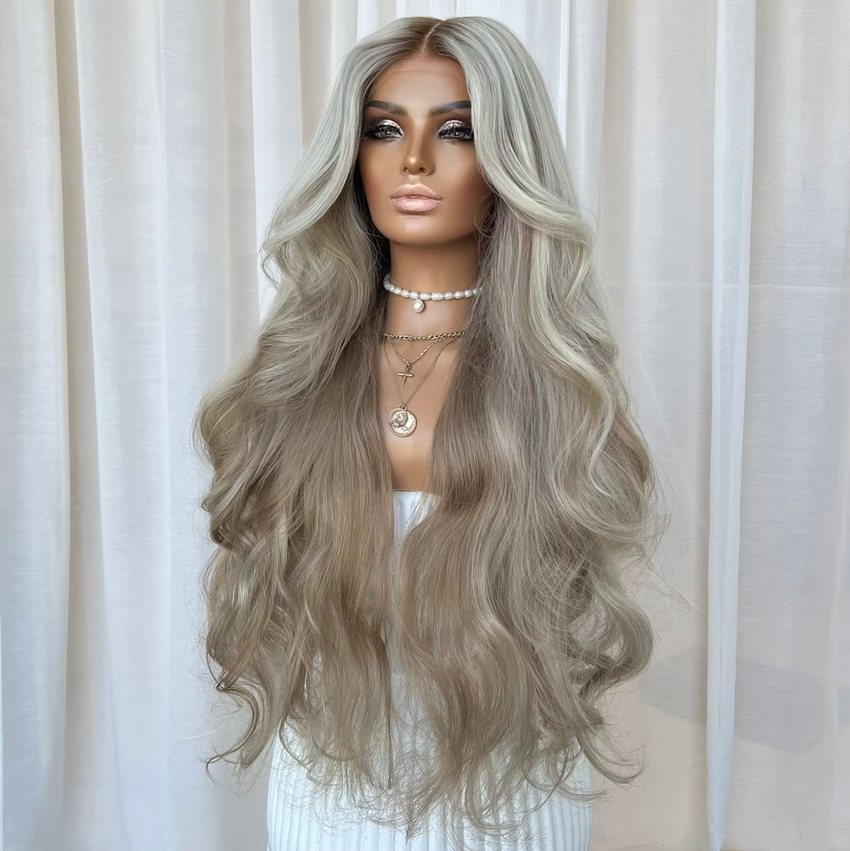 STEFANIA | FULL LACE STRETCH CAP