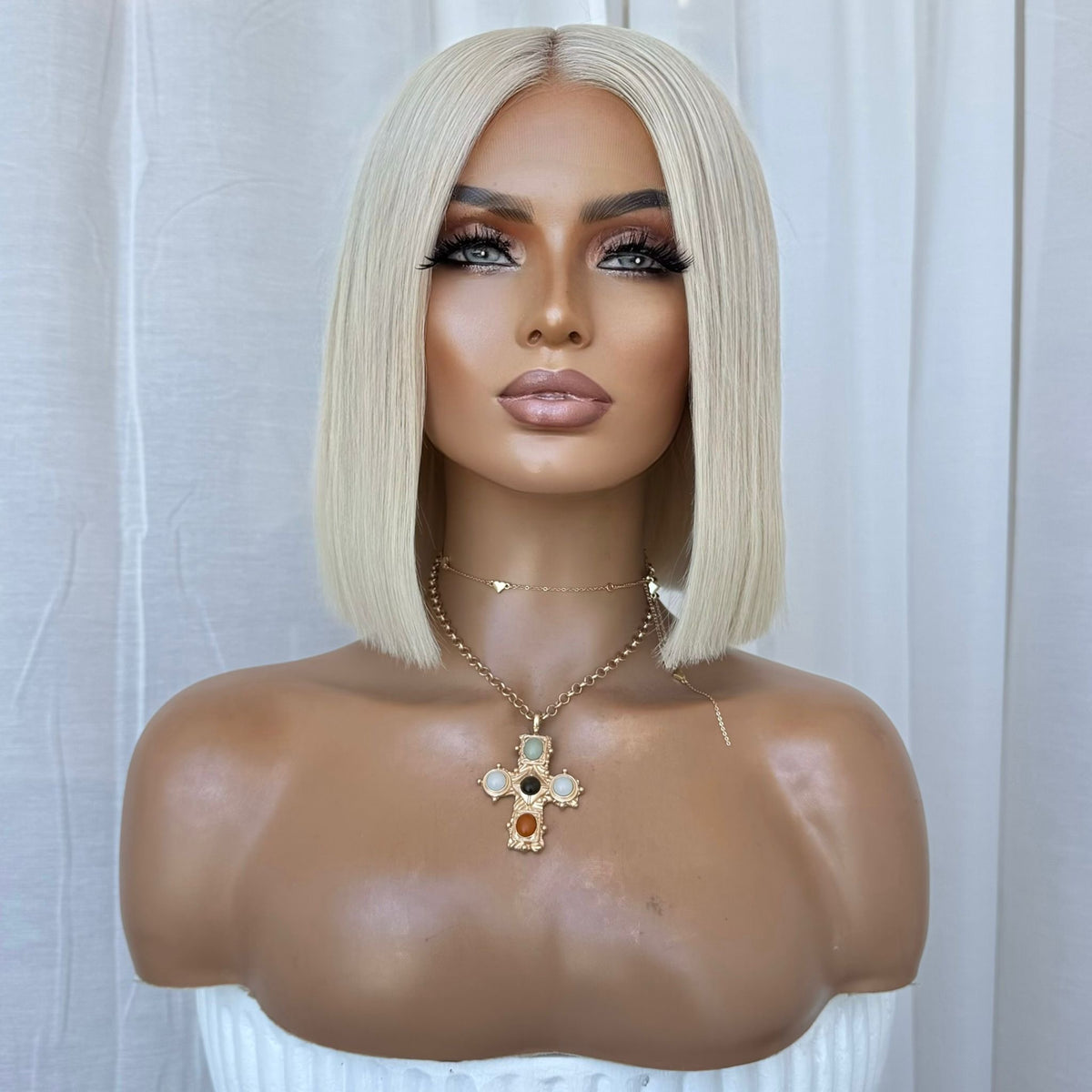 CHANEL BLONDE | HD FULL LACE STRETCH CAP | S-M | MADE TO ORDER