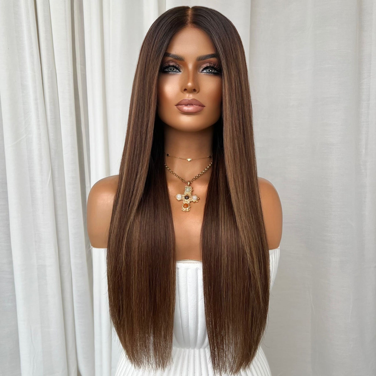 NATALIA | HD FULL LACE STRETCH CAP