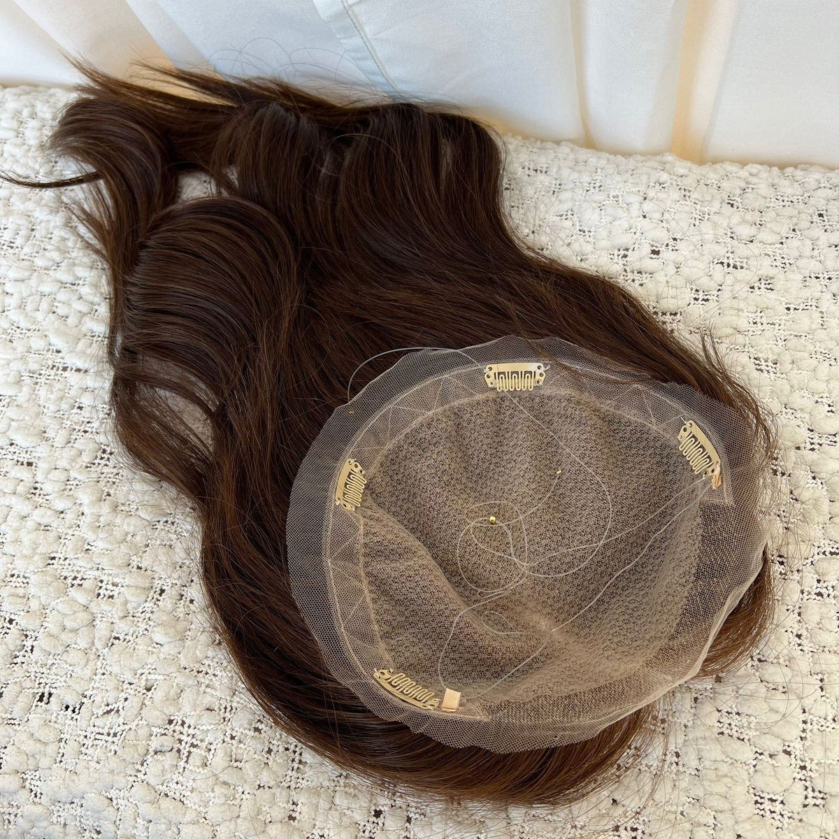 KING KYLIE DARK BROWN | HD TOPPER | 16 INCHES