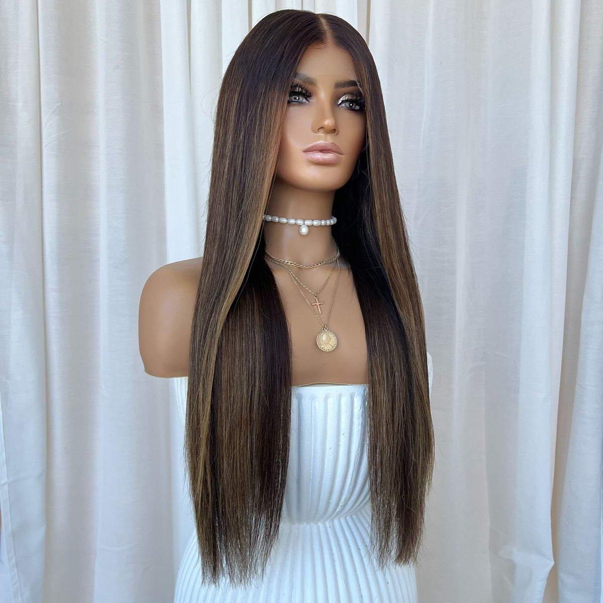 ST LOREN | HD FULL LACE STRETCH CAP | M-L