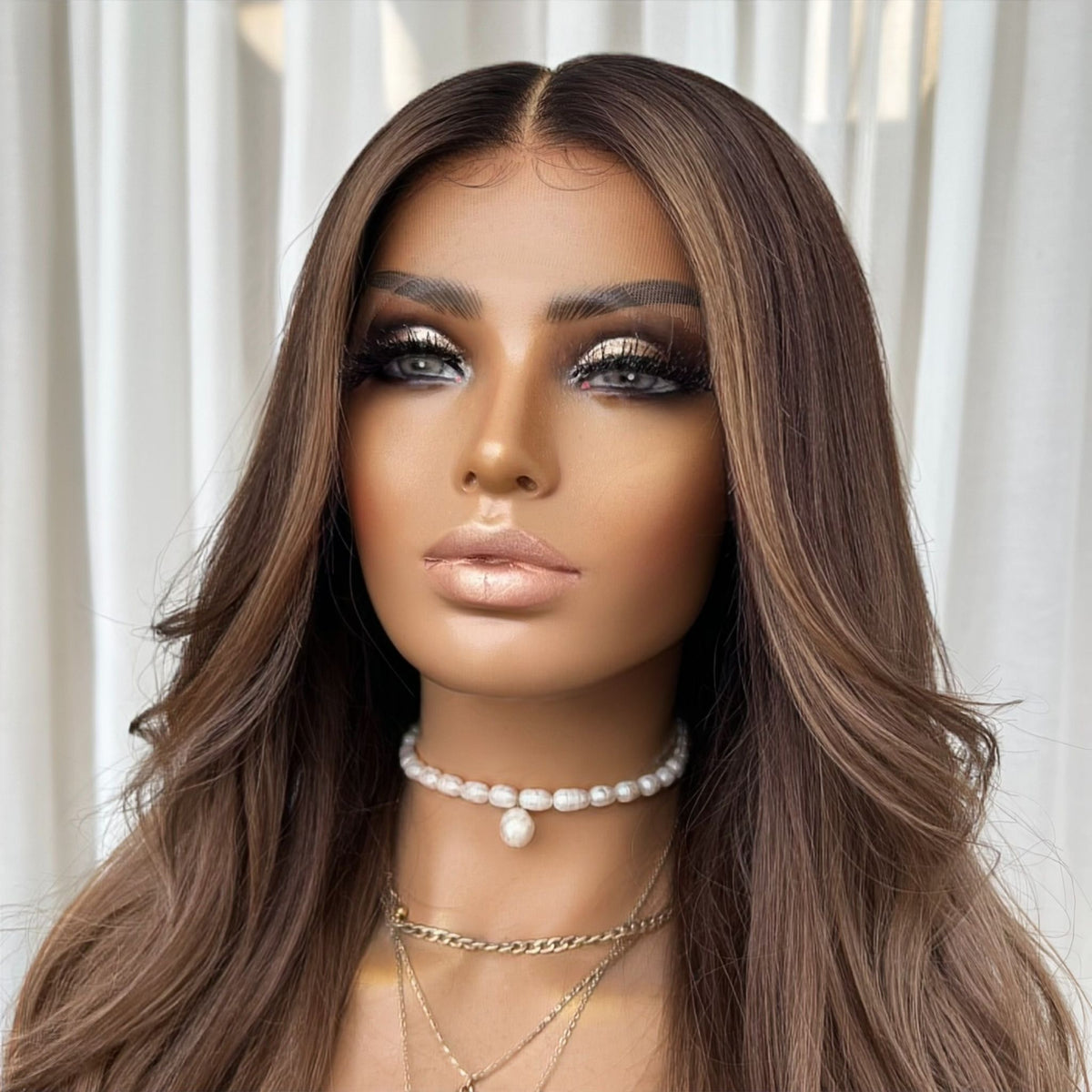 KRISTINA | HD FULL LACE STRETCH CAP | S-M