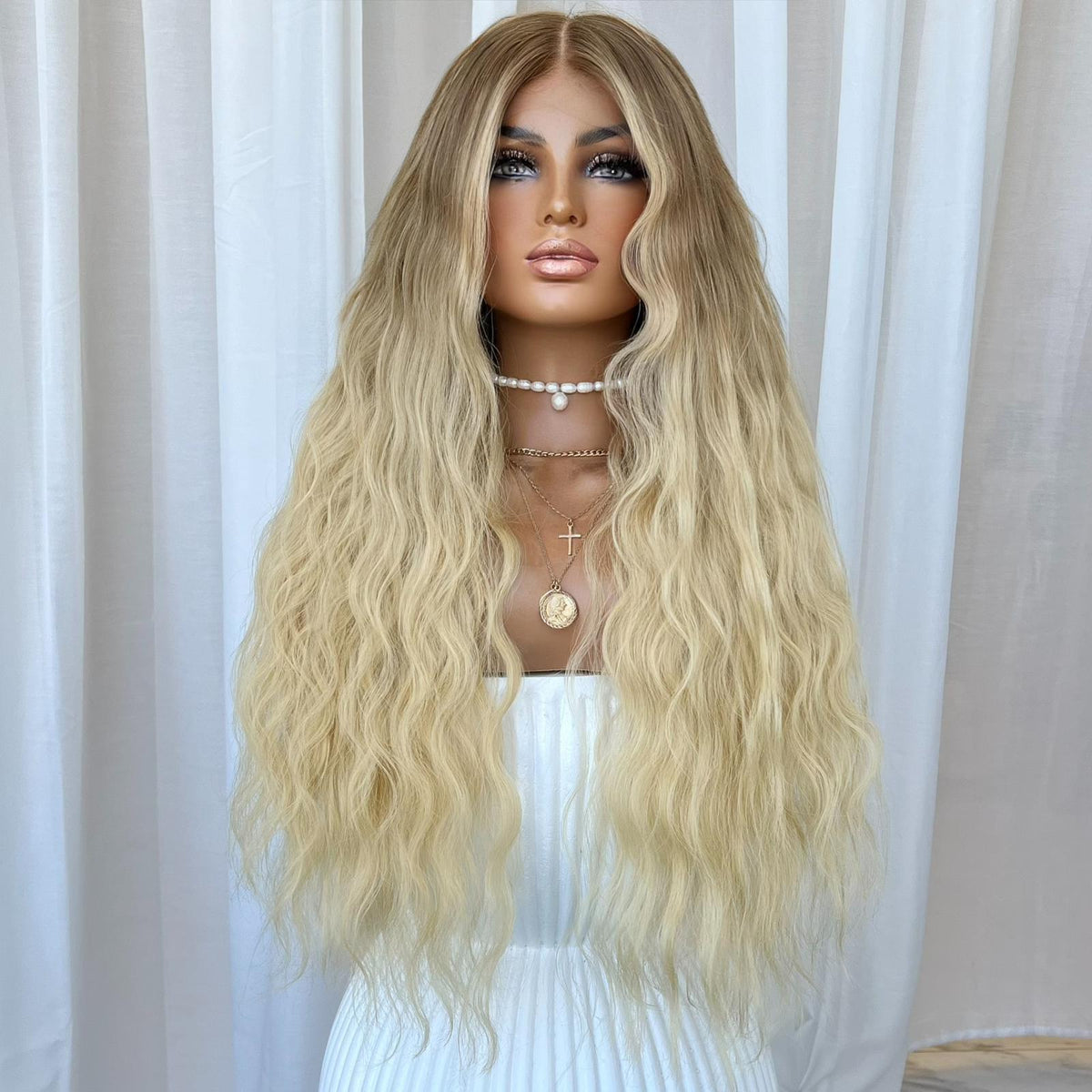 CARDI BLONDE | LACE FRONT | S-M