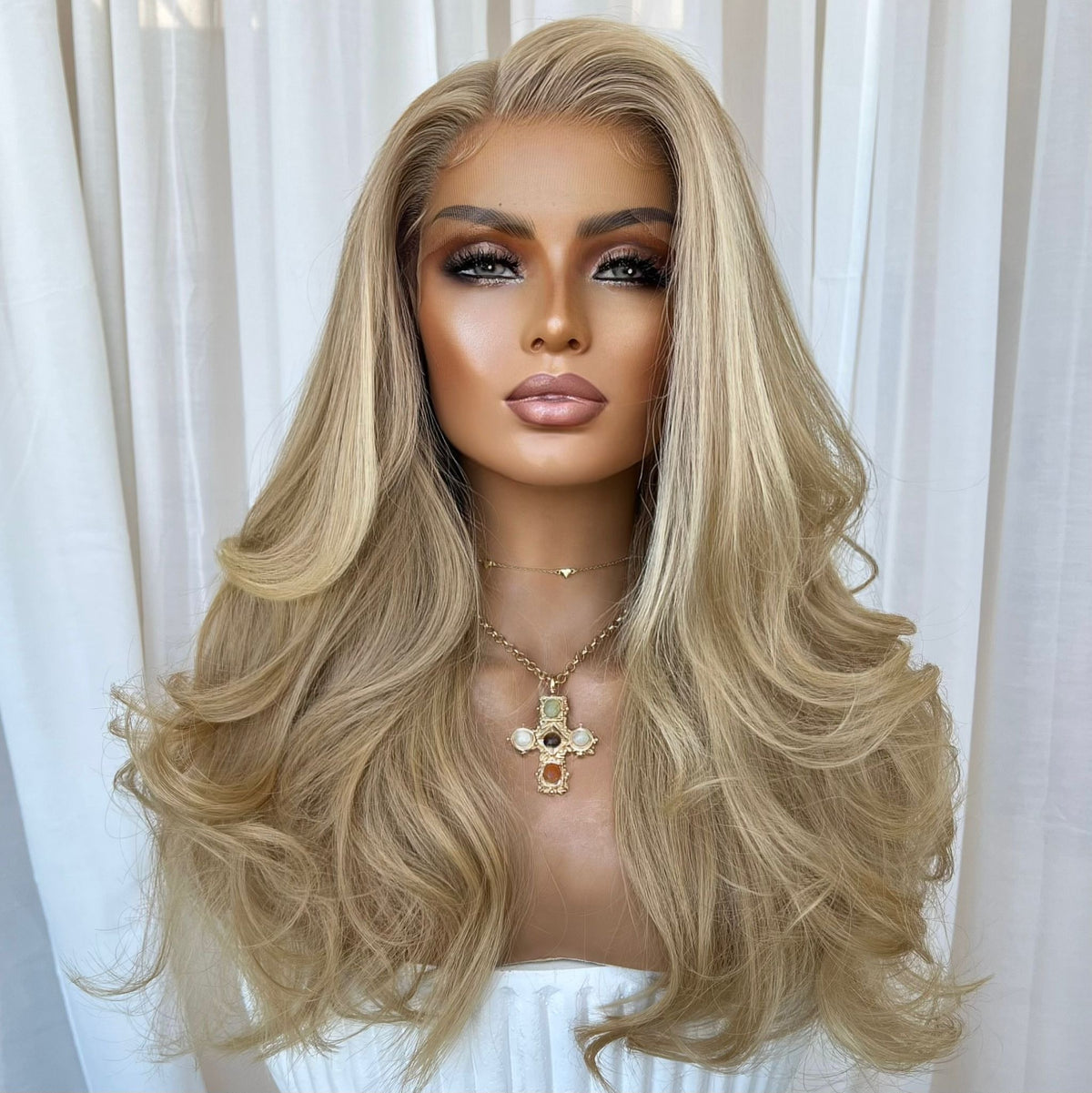 EMMA LISA | HD FULL LACE STRETCH CAP | S-M