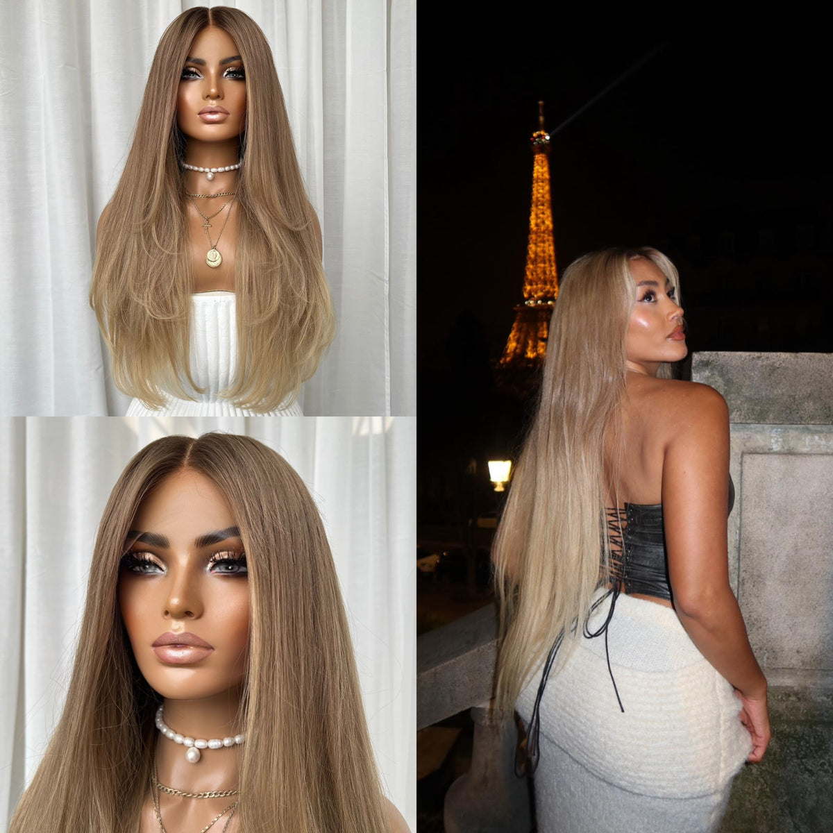 LONDON | HD FULL LACE STRETCH CAP | S-M