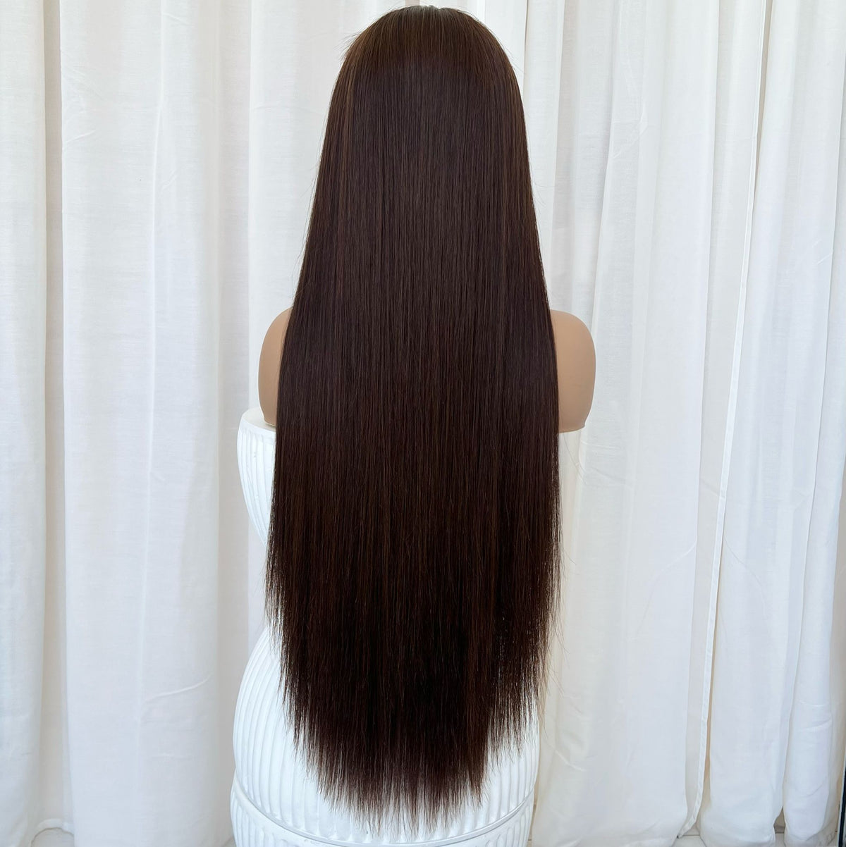 KING KYLIE DARK BROWN | HD FULL LACE STRETCH CAP | CUSTOM MADE