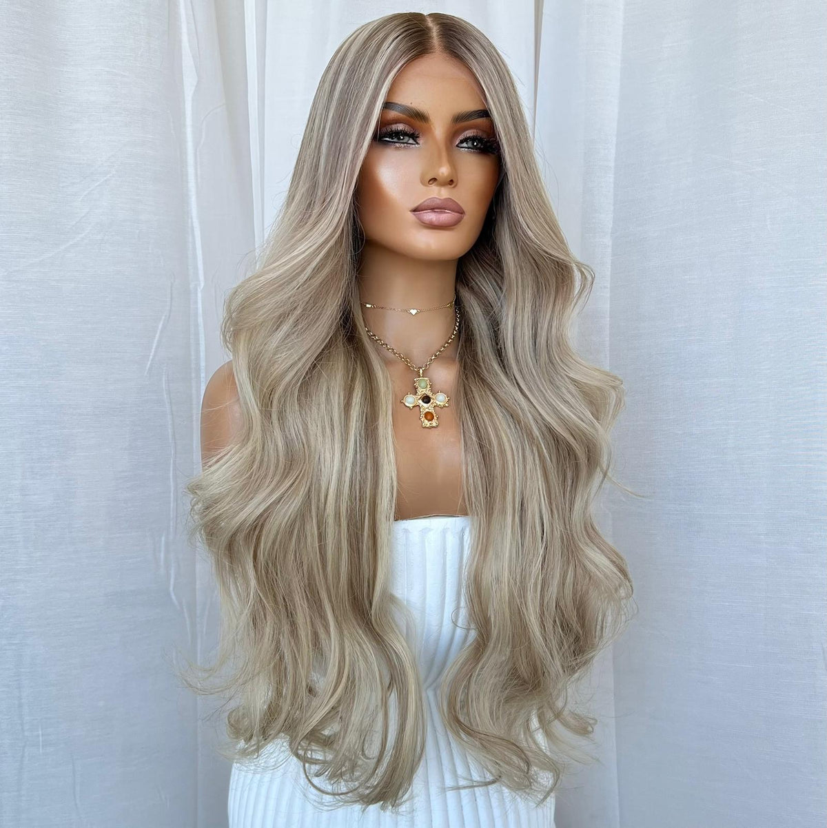 STASSI | LACE FRONT | S-M