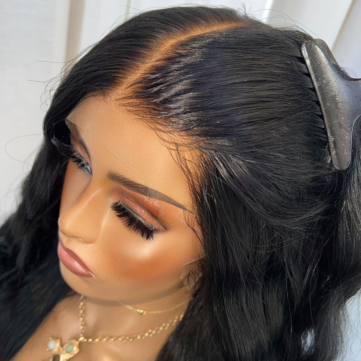 KING KYLIE BLACK | HD FULL LACE STRETCH CAP | M-L