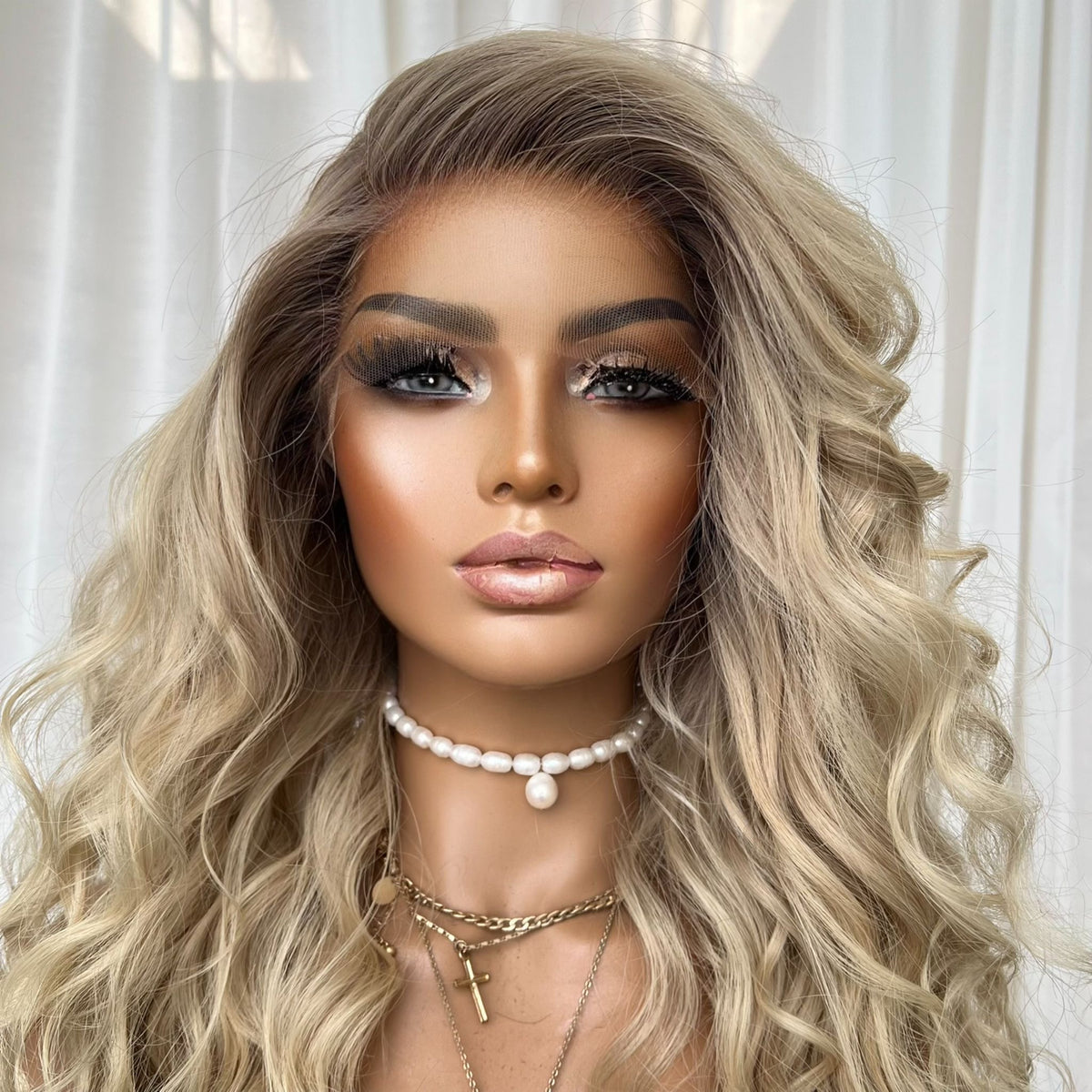 ASHLIE | HD FULL LACE STRETCH CAP | S-M