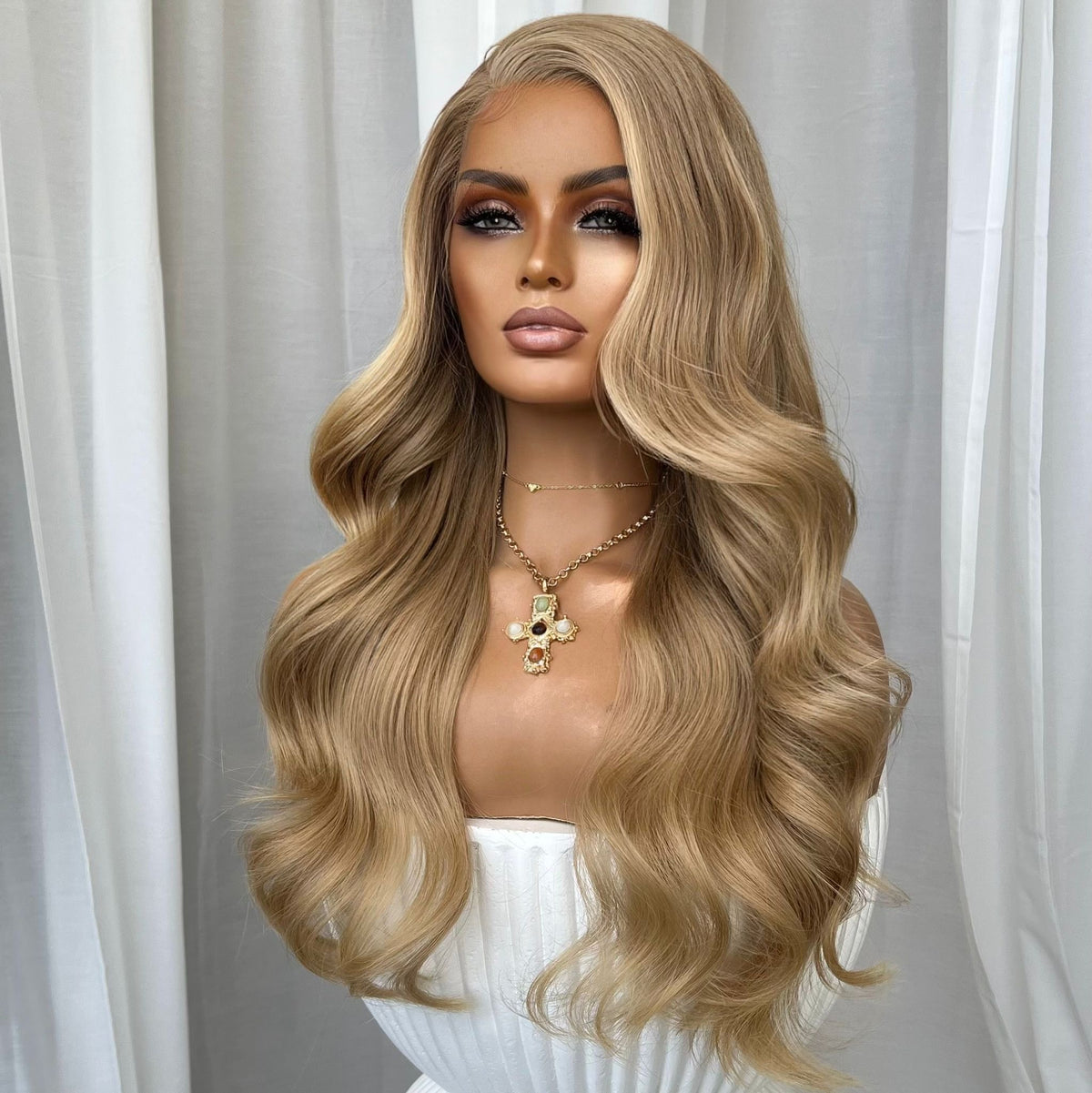 EMMA LISA | HD FULL LACE STRETCH CAP | S-M