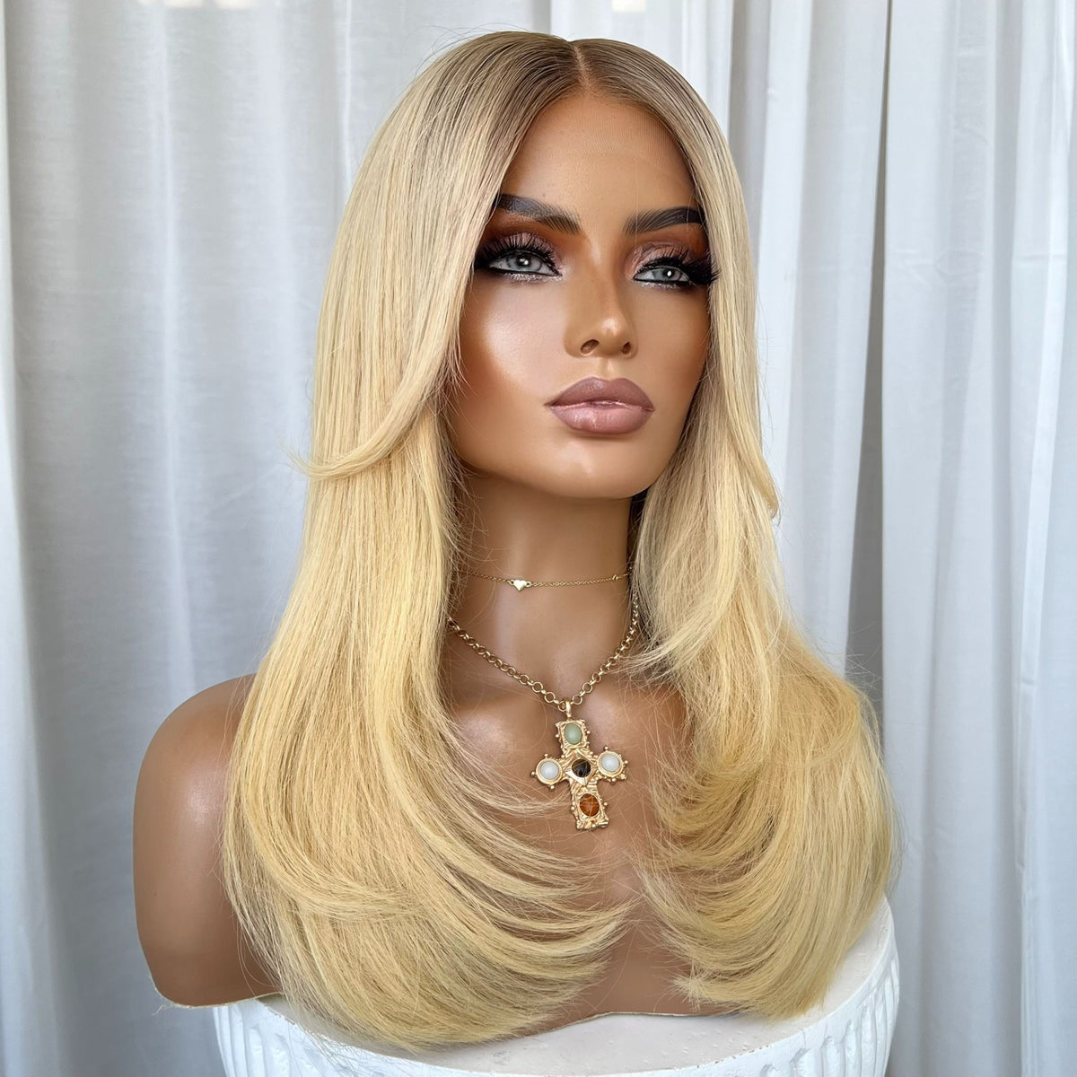RUSSIAN BLONDE | HD LACE FRONT | XS-S | MADE TO ORDER