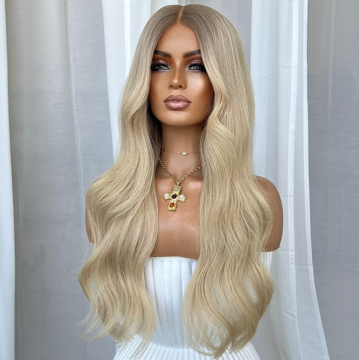 ASHLIE | HD FULL LACE STRETCH CAP | S-M