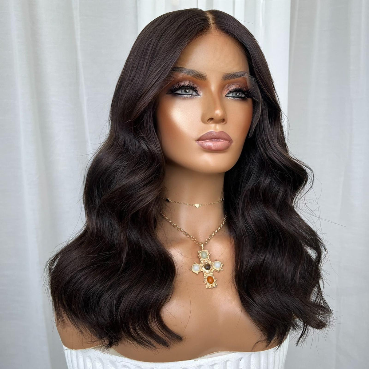 KING KYLIE BOB | HD FULL LACE STRETCH CAP | M-L | MADE TO ORDER