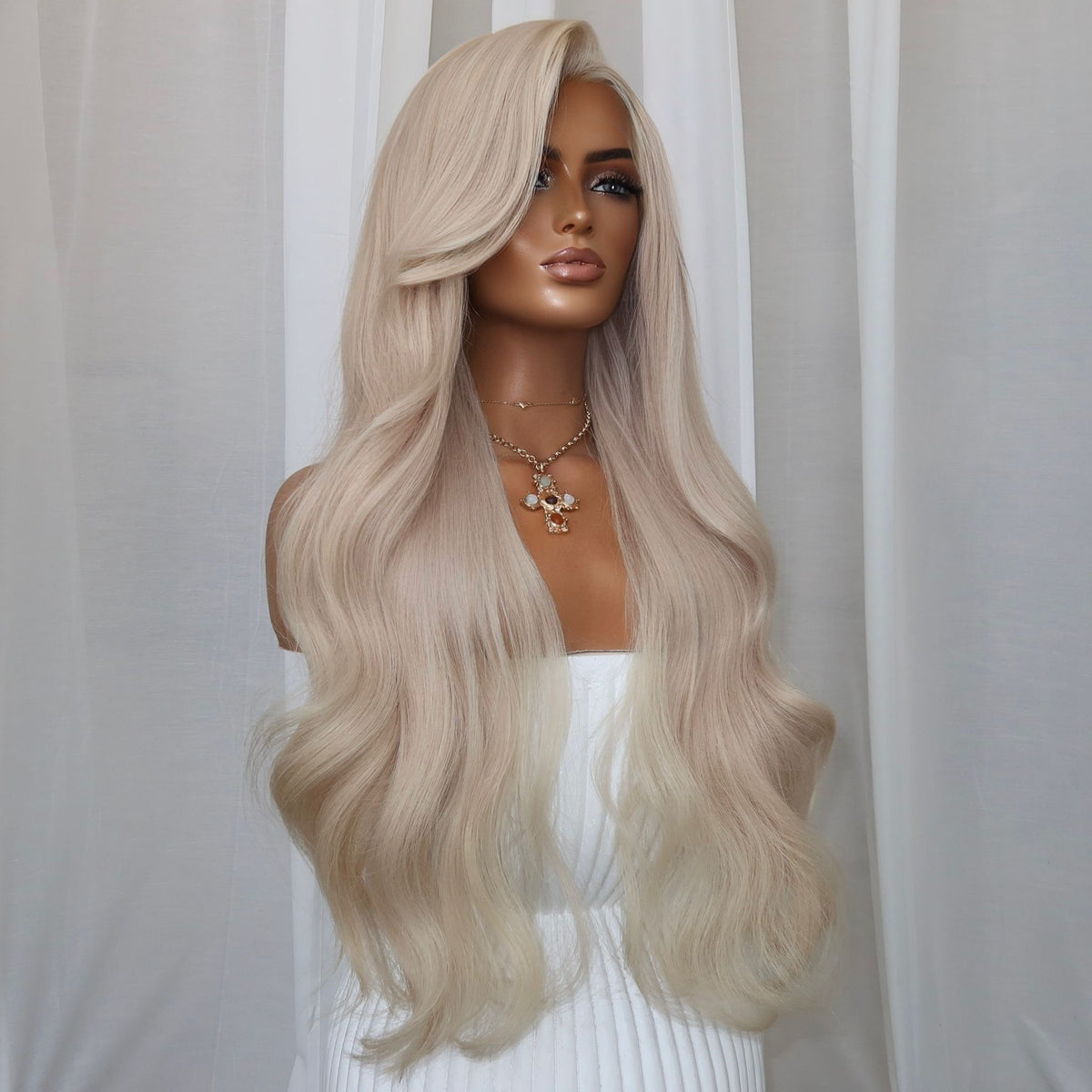 KING KYLIE PLATINUM | HD FULL LACE STRETCH CAP