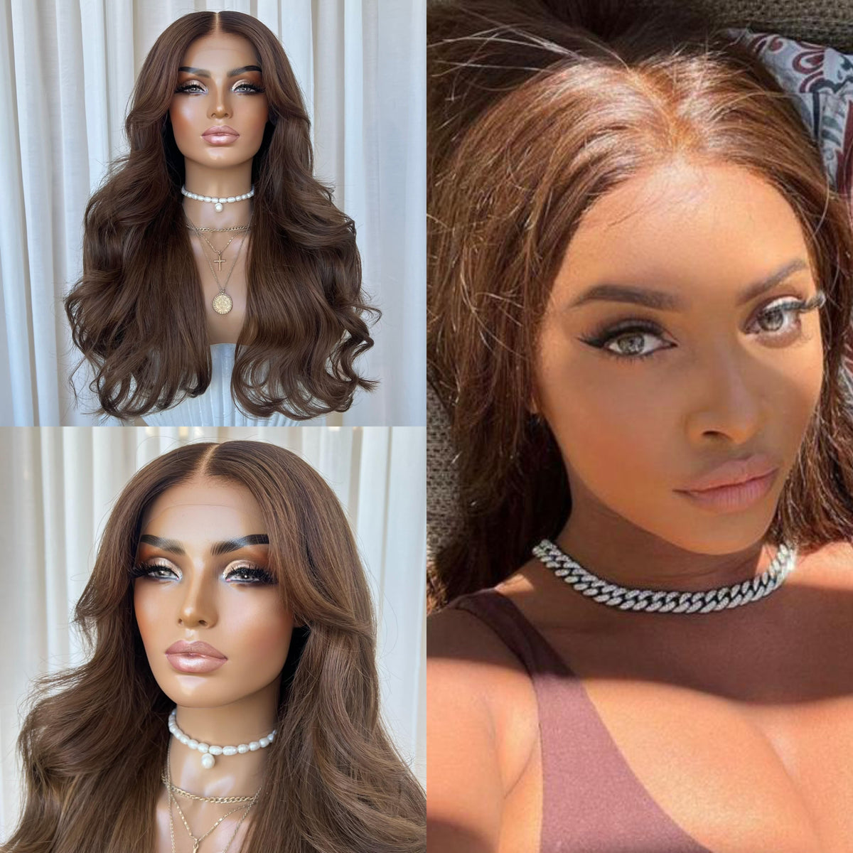KING KYLIE BROWN | LACE FRONT | S-M
