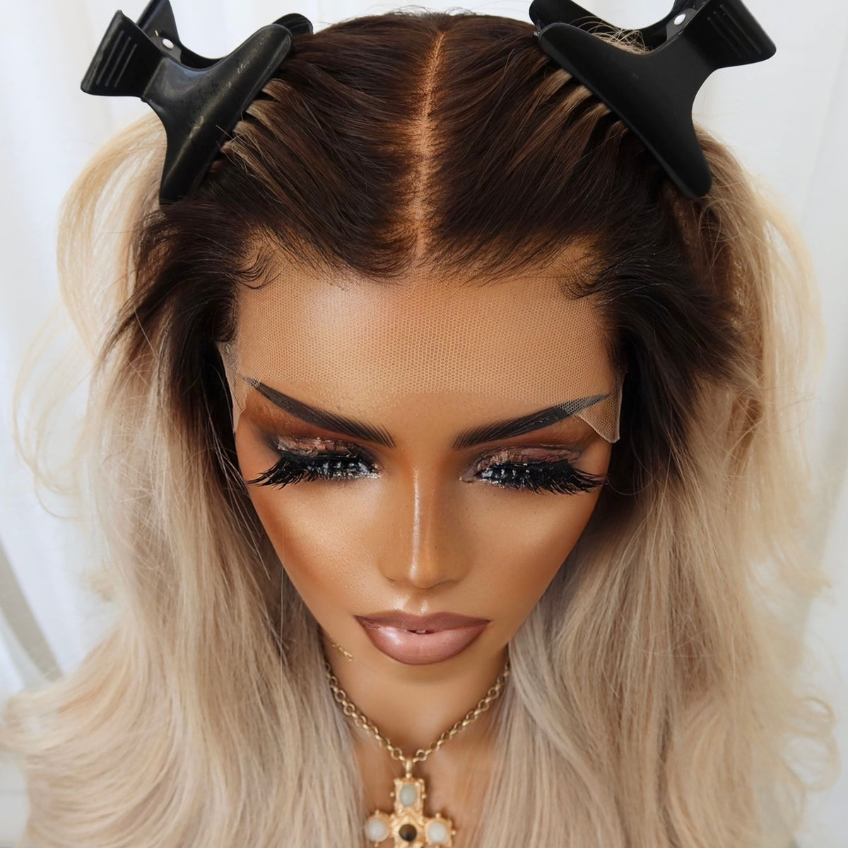 YEEZY PLATINUM | HD FULL LACE STRETCH CAP