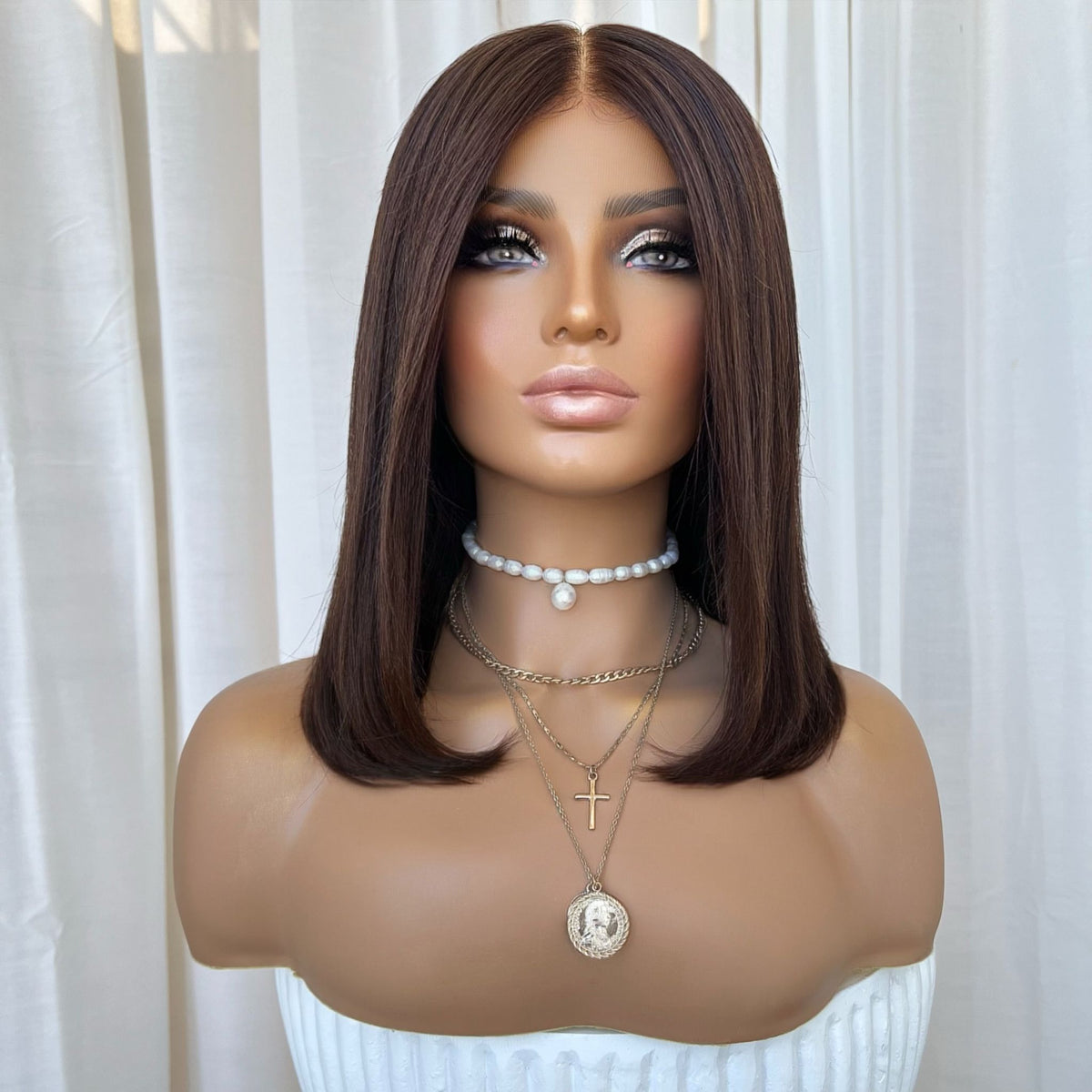 KING KYLIE DARK BROWN | HD LACE FRONT | CUSTOM MADE