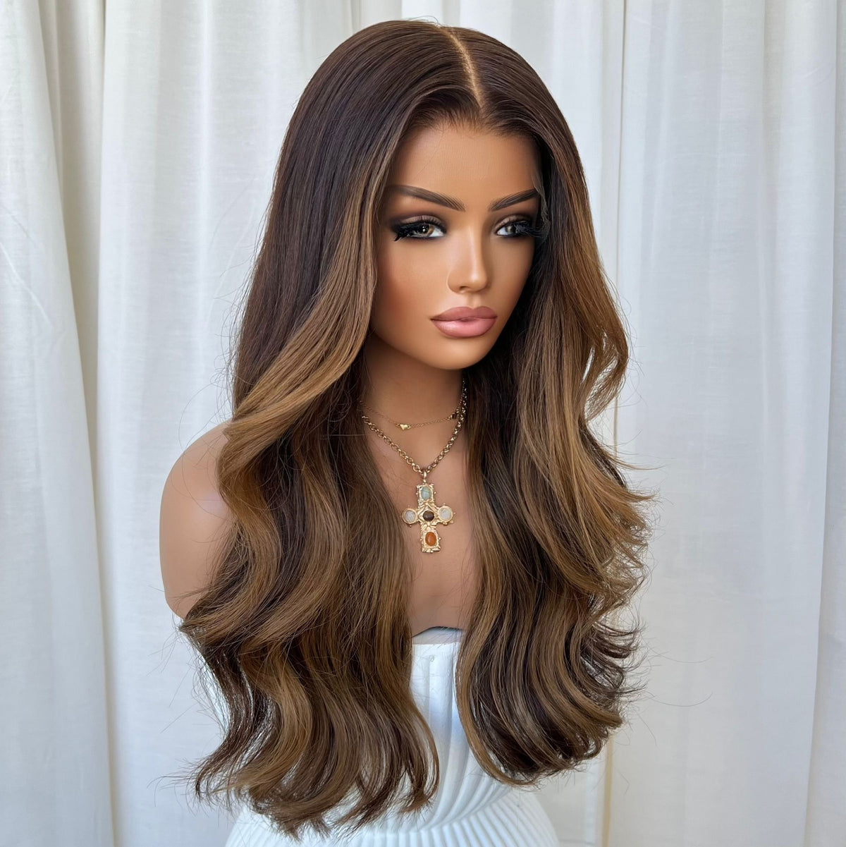 ADRIANA | HD FULL LACE STRETCH CAP | XS-S