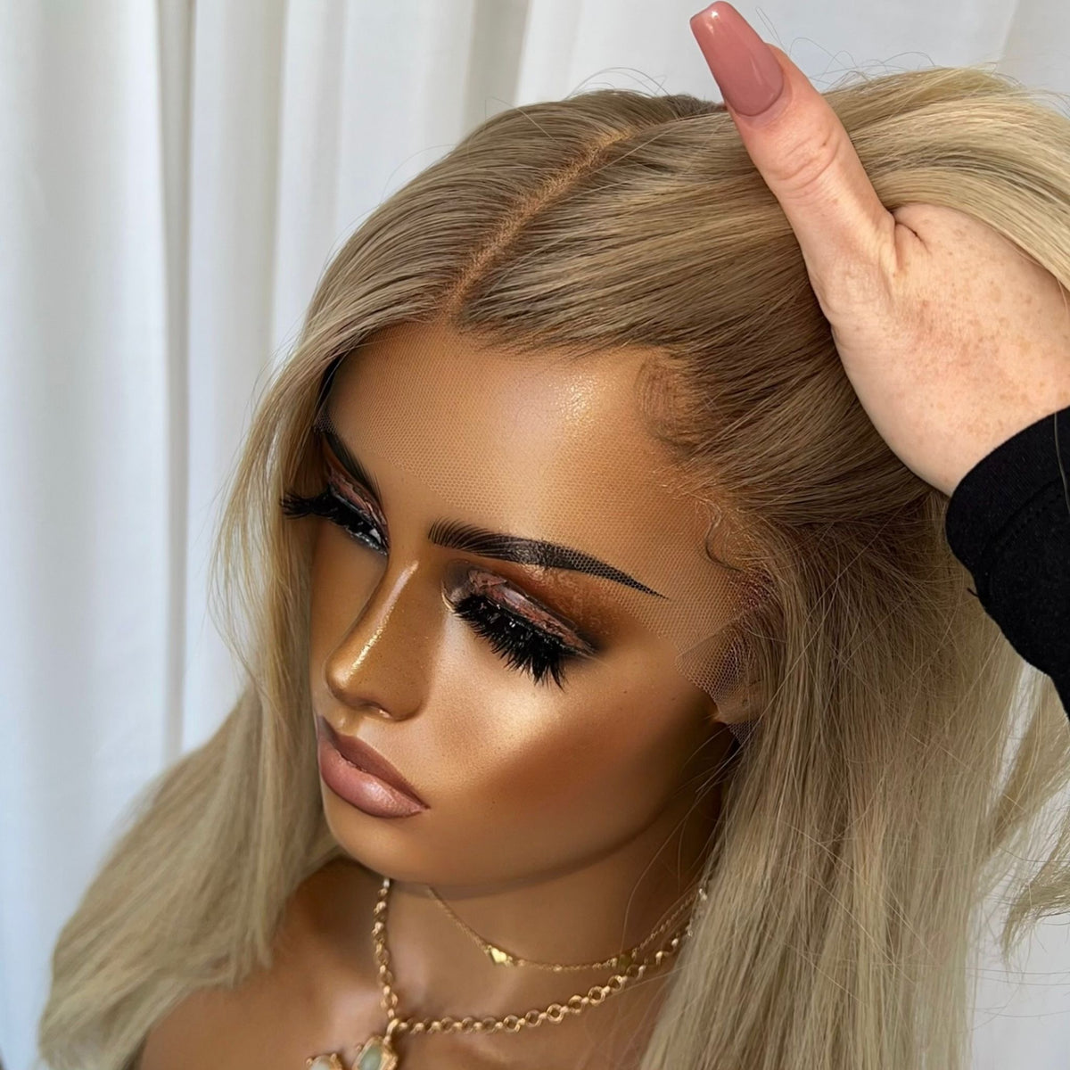 ASHLIE | HD FULL LACE STRETCH CAP | XS-S